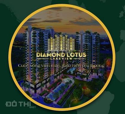Cần tiền sang nhượng gấp căn hộ xanh Diamond Lotus Lake View gần Đầm Sen. LH: 0931.311.013