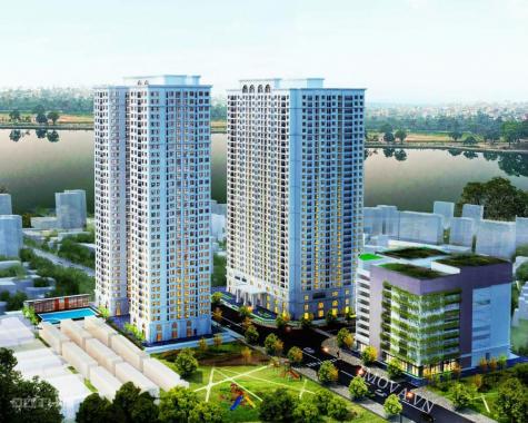 Bán căn hộ chung cư Eco Lake, view hồ Linh Đàm, full nội thất, LS 0%, giá 23tr/m2
