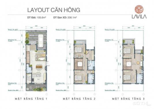 Cần bán nhà phố dự án Lavila Kiến Á đường Nguyễn Hữu Thọ, Nhà Bè, giá 6 tỷ. LH: 0949190072
