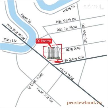 Căn hộ cho thuê đầy đủ nội thất tại Horizon Tower Quận 1