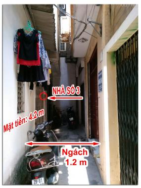 Cần bán nhà cấp 4 sổ chung, chính chủ phố Nam Dư, Lĩnh Nam, thương lượng 530 tr