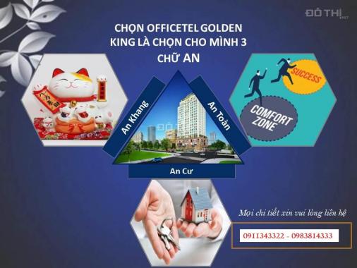 Căn hộ officetel Golden King chuẩn 5 sao hot duy nhất trung tâm Quận 7