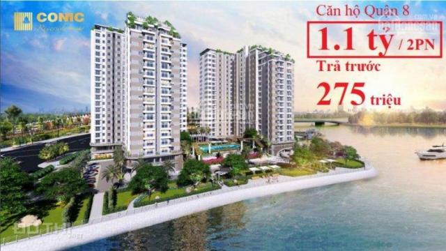 Bán căn hộ penthouse đẳng cấp nhất Q8, view trên cao cực đẹp, giá chỉ 2.66 tỷ