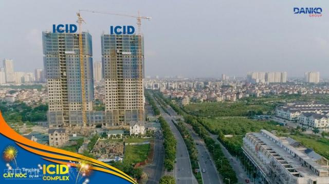 Bán gấp suất ngoại giao chung cư ICID Complex Hà Đông căn góc, 66.88m2, giá 18.7tr/m2