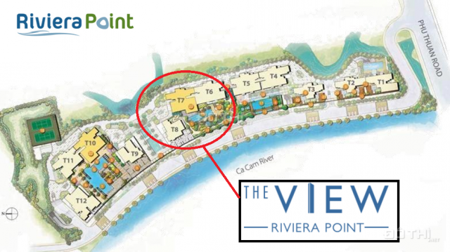 Bán The View - Riviera Point L29, tiện ích Sky Garden, vị trí đặc biệt 125.5m2, 5.55 tỷ, TT 1%/th