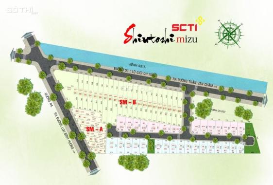 Bán đất nền dự án tại đường Trần Văn Chẩm, Củ Chi, Hồ Chí Minh diện tích 80m2, giá 10 triệu/m2