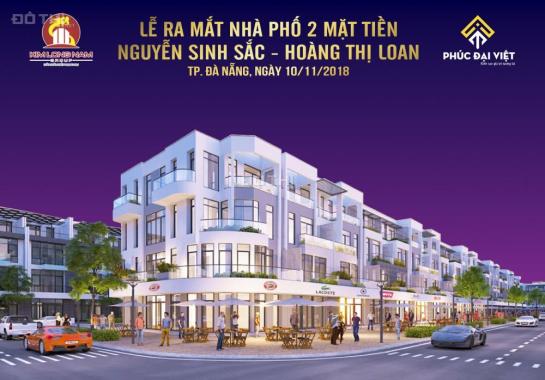 Ra mắt shophouse hai mặt tiền trên đại lộ trục 60m Nguyễn Sinh Sắc - 42m Hoàng Thị Loan