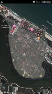 Bán 1124 m2 đất 3 mặt tiền biển Cửa Đại đối diện khách sạn Mường Thanh Hội An