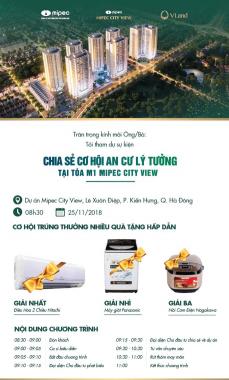 Chung cư Mipec City View Kiến Hưng, Hà Đông, tòa M1 giá rẻ