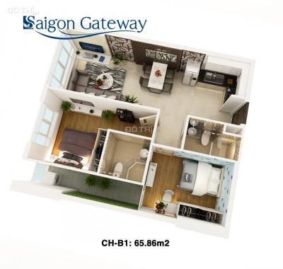 Trung tâm sang nhượng căn hộ Sài Gòn Gateway - Giá 1.62 tỷ/căn. LH Ms Hạnh Opal Home 0909.89.2122