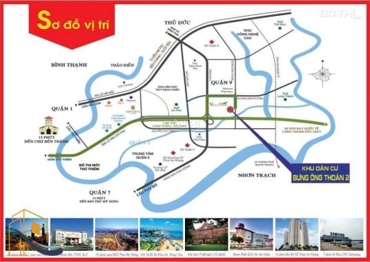 Cần bán 8 lô đất nền MT đường Bưng Ông Thoàn, cơ sở hạ tầng hoàn thiện