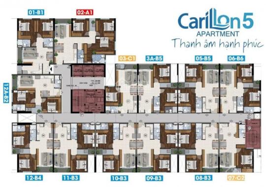 Cam kết 1.6 tỷ nhận ngay nhà mới, chỉ duy nhất tại căn hộ Carillon 5 quận Tân Phú, LH 0933549979