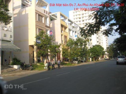 Bán đất mặt tiền đường số 7, An Phú An Khánh, Quận 2. Đối diện công viên, sát siêu thị, giá tốt