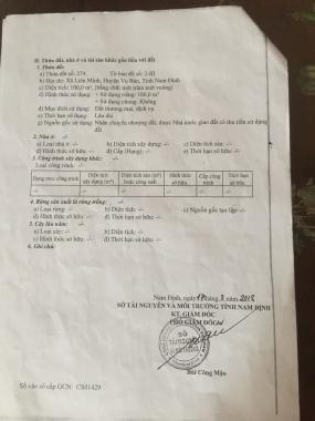 Cần bán nhanh lô đất 3 mặt tiền tại khu công nghiệp Bảo Minh, 100m2, giấy tờ pháp lý đầy đủ