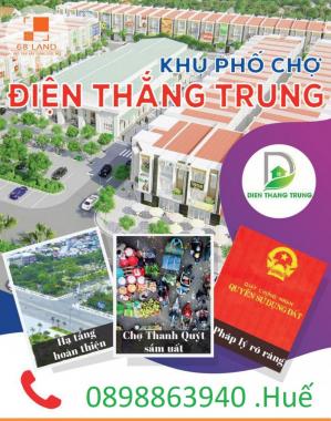 Nhanh tay sở hữu vị trí đẹp nhất dự án KDC phố chợ Điện Thắng Trung, giá chỉ 970tr/nền, 100m2