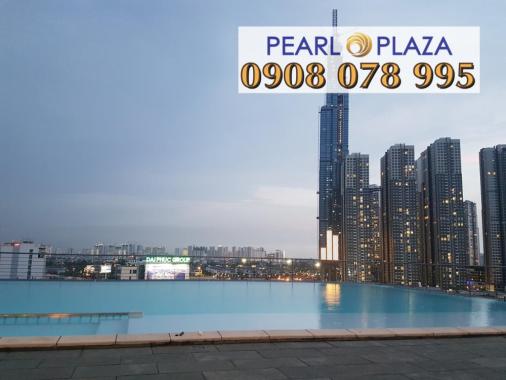 Hàng cực hiếm cần ra ngay CH Pearl Plaza 2PN, view đẹp, giá chỉ 4,36 tỷ, hotline 0908 078 995