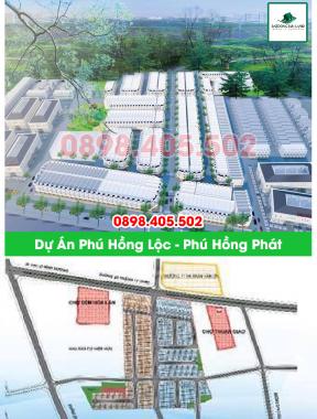 Phú Hồng Phát - Phú Hồng Lộc dự án mới Thuận Giao, ngay chợ đêm Hòa Lân 480 lô, đã có sổ