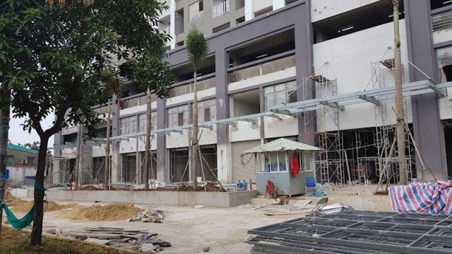 Cho thuê shophouse khu RichStar ngay mặt tiền 278 Hòa Bình, khu cao cấp Novaland, giá 35tr/100m2