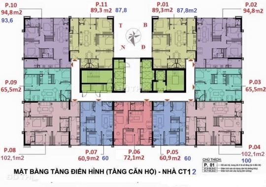 Bán cắt lỗ sâu căn góc 97m2, vip nhất dự án A10 Nam Trung Yên. LHCC 0974838615