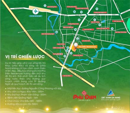Cần ra đi lô đất diện tích 125m2, giá rẻ gần trung tâm TP Quảng Ngãi, chưa tới 1km