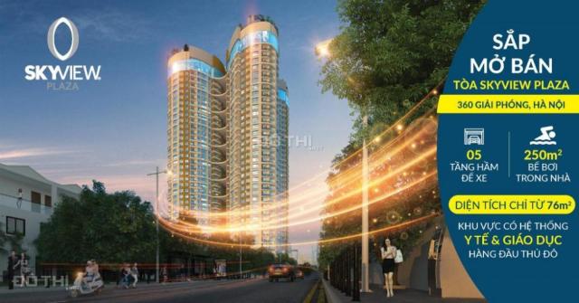 Chung cư Sky View Plaza, dự án biểu tượng đường Giải Phóng. Giá chỉ 2,2 tỷ