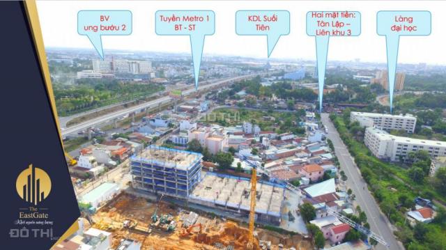 Căn hộ hiện đại The East Gate Suối Tiên, chỉ 255 tr nhận ngay căn hộ, Vietcombank HT 70%. 090672605