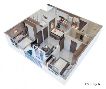 Bán căn hộ chung cư tại dự án Ecohome 3, Bắc Từ Liêm, Hà Nội diện tích từ 39m2-76m2, 15 triệu/m²