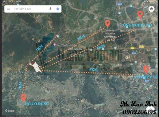 Bán đất nền dự án tại dự án Hola Town 2, Thạch Thất, Hà Nội, chỉ từ 6.2 triệu/m2. LH: 0902206195