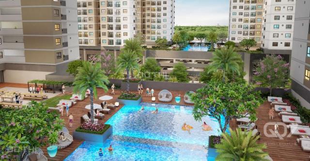 Bán chung cư Quận 7, Sài Gòn Riverside, 53.2m2, 2PN, 1WC view sông, hiếm có