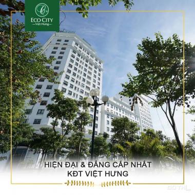 Nhận nhà ở ngay tại Eco City Việt Hưng, full nội thất, từ 1,7 tỷ, CK 9%, LS 0% trong 24%