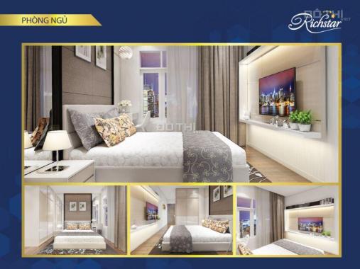 Giá tốt bán gấp căn hộ RichStar, Tân Phú, 2 phòng ngủ, 57m2. Giá chỉ 1.7tỷ