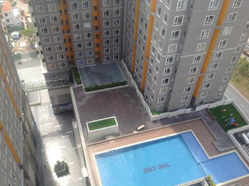 Bán căn hộ có nội thất mới The CBD, block A, 2PN (63m2), view hồ bơi, 1.9 tỷ