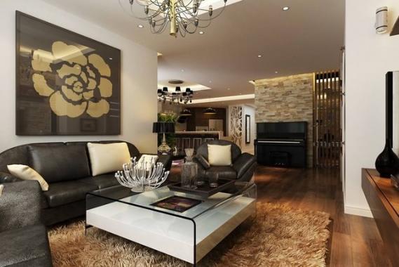 Cho thuê căn hộ cao cấp tại chung cư B4 Kim Liên, 126m2, 3PN tầng cao giá 14 tr/th