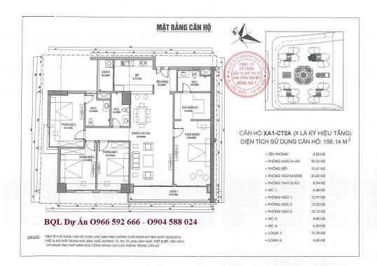 Cần bán gấp trước Tết căn hộ 156m2, chung cư Xuân Phương Quốc Hội, giá bán: 18 triệu/m2