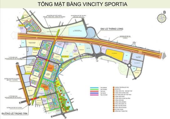 Bán chung cư Vincity Sportia Tây Mỗ - Đại Mỗ, Hà Nội - Thành phố thể thao năng động nhất Việt Nam