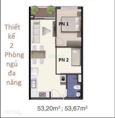 Bán căn hộ chung cư tại Quận 7, TP. HCM, DT 53.2m2, giá 1.8 tỷ, tặng ngay 5 chỉ vàng, CK 18%