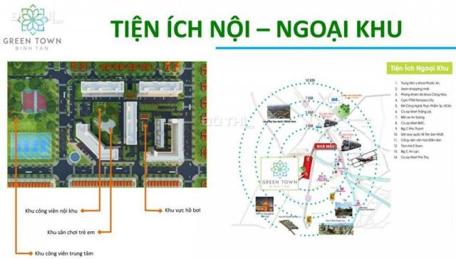 Green Town Bình Tân CH cao cấp, chỉ với 1.2 tỷ, nâng tầm cuộc sống, hạnh phúc vẹn tròn