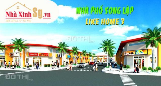 Mở bán KDC Like Home 3, được thiết kế song lập, mặt tiền đường Hoàng Phan Thái, Bình Chánh