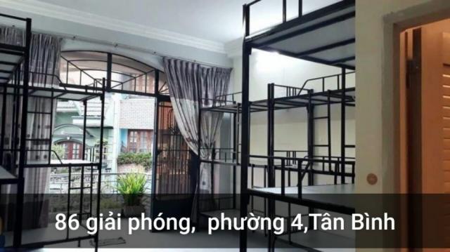 KTX giá 550 nghìn/giường ở 84 Giải Phóng, P4, Tân Bình