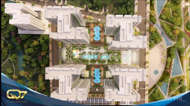 Bán căn U2 dự án Q7 Saigon Riverside, diện tích 53.2m2, giá gốc 1.438 tỷ