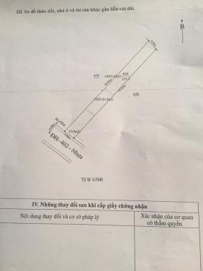 Bán đất tại đường DH402, Phường Tân Phước Khánh, Tân Uyên, Bình Dương. DT 271m2, giá 365tr