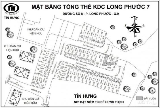 Bán đất cách chợ Long Phước, Quận 9 chỉ 300m, sổ hồng riêng, dân cư hiện hữu, LH: 0937.990.755