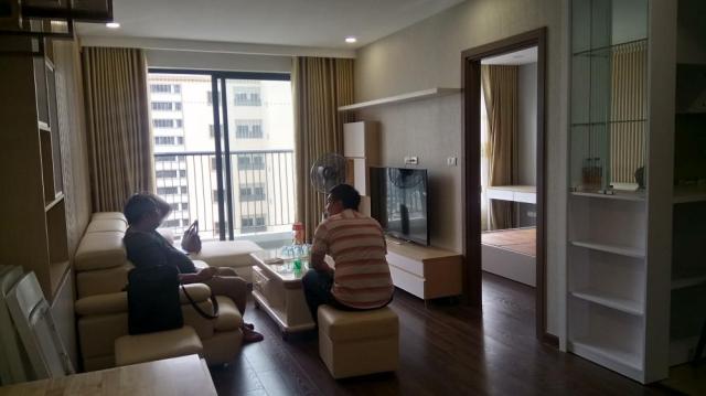 Cho thuê căn hộ Trung Yên 1 - Vũ Phạm Hàm 90 m2 - 2 phòng ngủ đầy đủ nội thất đẹp - sang trọng