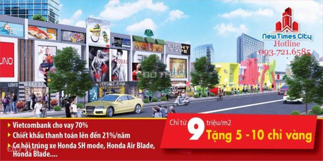 Chính thức mở bán DA New Times City Kim Oanh, sổ đỏ riêng, ngân hàng hỗ trợ 60%, chỉ 520tr/nền