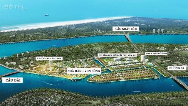 Đất nền dự án Phú Hải Riverside đường 13m, đường 25m, biệt thự view sông