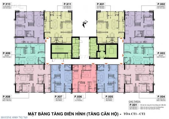 Cần chuyển nhượng một số căn hộ tòa CT1 dự án A10 Nguyễn Chánh, Nam Trung Yên