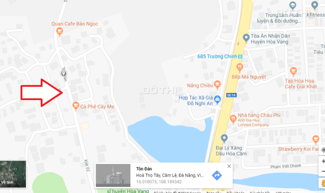 Bán đất Đà Nẵng, diện tích 302m2, giá 6 tỷ, tại Đường Tôn Đản, Phường Hòa Thọ Tây, Cẩm Lệ, Đà Nẵng