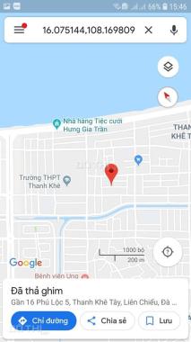 Bán đất đường Phú Lộc 5, ngay cạnh trường ĐH FPT, diện tích 75 m2, giá 3.4 tỷ. Lh 0935.121.054