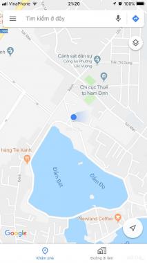 Bán đất mặt đường khu công viên Đầm Bét, Nam Định diện tích 75m2, giá 1.1 tỷ