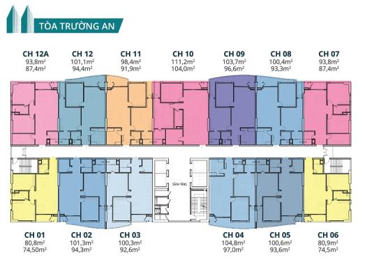 Bán căn 1205 2A, CC Tràng An Complex, số 1, Phùng Chí Kiên, DT 105m2, giá 4,5 tỷ, LH 0997 514 266